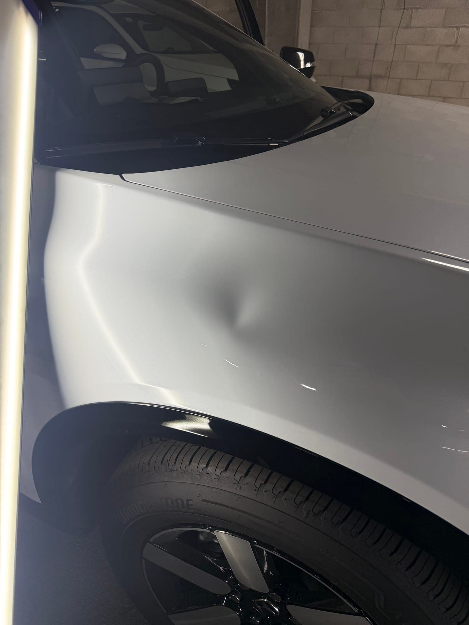 Before: Crease Repair on Crossover