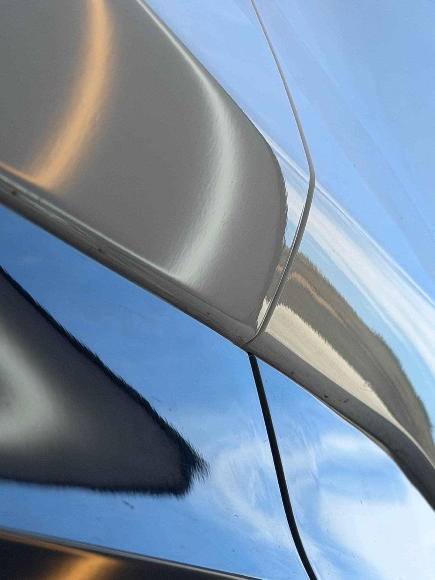 After: Panel Ding on Sedan